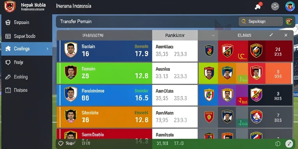 Tampilan antarmuka pengguna yang menarik.