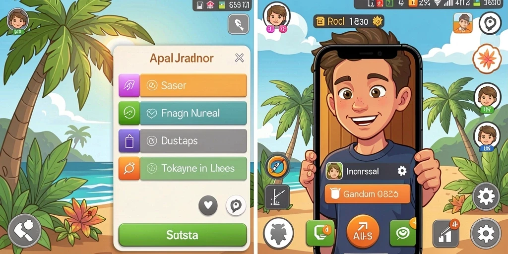 Interface aplikasi yang menarik dan mudah dinavigasi.