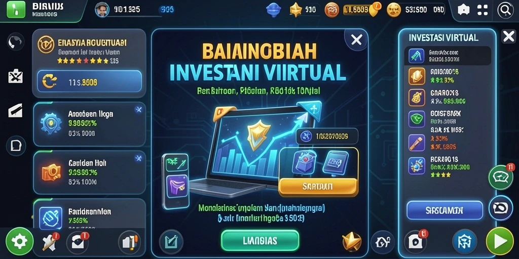 Tampilan awal aplikasi INDSLOT yang menarik dan user-friendly.