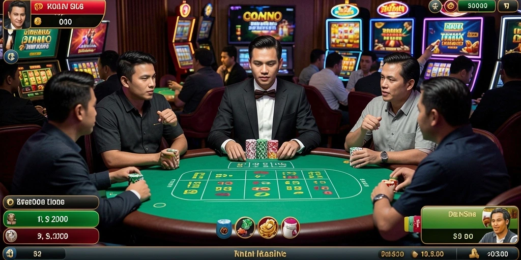 Screenshot pertama menampilkan gameplay seru dengan grafis yang memukau.