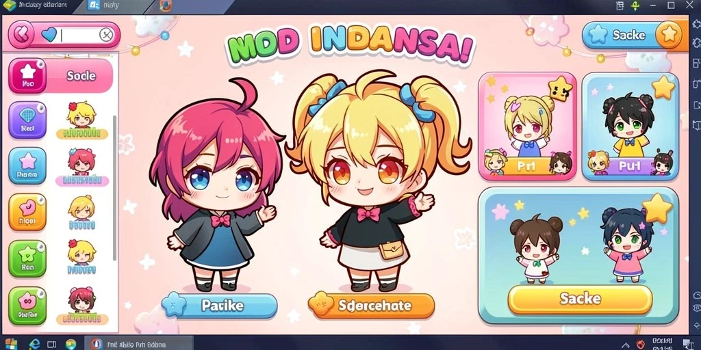 Tampilan awal game yang memikat.