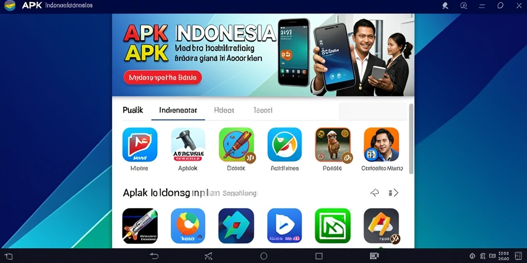 Tampilan antarmuka permainan yang menarik.